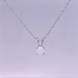 Gold Colored Stone Necklace