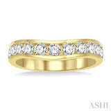 1.00CT RD DM 'V' BAND YG 14K@11-H*