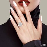 1/20 Ctw Round Cut Diamond Fashion Ring in Sterling Silver
