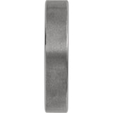 Tungsten 5 mm Comfort-Fit Flat Band Size 10.5