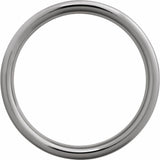 Tungsten 5 mm Comfort-Fit Flat Band Size 12