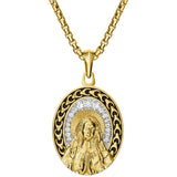GOS wht topaz Mary  Pend