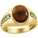 GOS Tiger's Eye Ring SZ 10