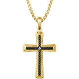 BUL YLW-BLK STEEL DIA ACC CROSS PDT