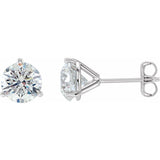 14K White Gold 1/5 CTW Natural Diamond Stud Earrings