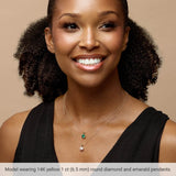 Platinum 1/3 CTW Lab-Grown Diamond 18" Necklace