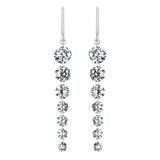 EARRINGS  RD LG Drilled A 3.02
