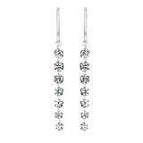 EARRINGS  RD LG Drilled A 1.04