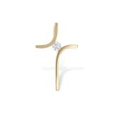 14KT Gold Diamond Pendant