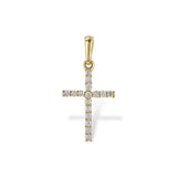 14KT Gold Diamond Pendant