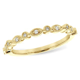 14KT Gold Ladies Diamond Wedding Ring