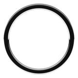 14K White Gold 2 mm Lightweight Comfort-Fit Flat Band Size 4