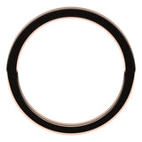 14K Rose Gold 1 mm Comfort-Fit Flat Band Size 8