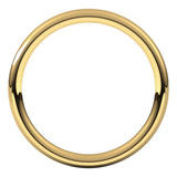18K Yellow Gold 2 mm Comfort-Fit European-Style Band Size 6