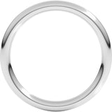 Sterling Silver 2 mm Comfort-Fit Full Round Band Size 9
