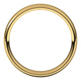 10K Yellow Gold 4.5 mm Comfort-Fit European-Style Band Size 9