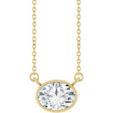 14K Yellow Gold 1 CT Lab-Grown Diamond 18