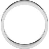 Sterling Silver 6 mm Flat Band Size 7.5