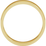 10K Yellow Gold 5 mm Flat Band Size 9