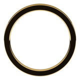 14K Yellow Gold 2.5 mm Comfort-Fit Flat Band Size 8