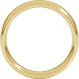 18K Yellow Gold 5 mm Comfort-Fit European-Style Band Size 11.5
