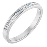 14K White Gold 1/3 CTW Natural Diamond Band