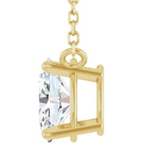 14K Yellow Gold 3/4 CT Lab-Grown Diamond 18" Necklace