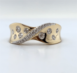 Gold Fashion Rings- Women'