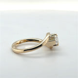 Diamond Engagement Rings Complete with Lab Grown Center Diamond