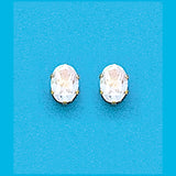 8x6 Oval Mercury Mist Topaz