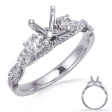 White Gold Engagement Ring