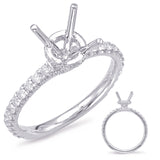 White Gold Engagement Ring