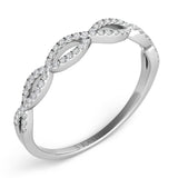 White Gold Matching Band