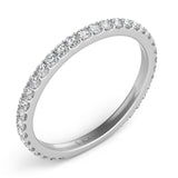 White Gold Matching Band