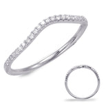 White Gold Wedding Band