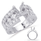 White Gold Engagement Ring