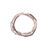 BRASS MIXED COLOR 4 STRAND BRACELET**B00161**-7.5