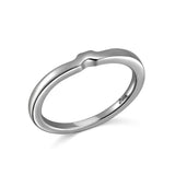 14K W/G SHADOW BAND*****