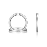 14K W/G SHADOW BAND*****