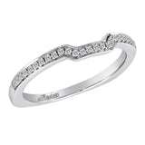 14K W/G .14 CT TW DIA BAND-GH/SI2