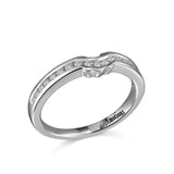 14K W/G .50 CT TW RD DB GH/SI2****