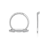 14K W/G .18 CT TW RD DIA BAND-GH/SI2****