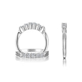 14K W/G .41 CT TW RD DIA BD-GH/SI2****(G13)