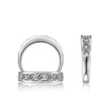 14K W/G .58 TW PC DIA BAND-GH/SI2