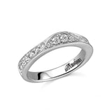 PROGRAM-14K W/G .49CT TW DIA BAND-GH/SI2***