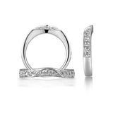PROGRAM-14K W/G .49CT TW DIA BAND-GH/SI2***