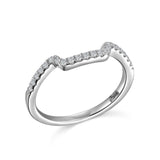14K W/G .16 CT TW RD DB GH/SI2****
