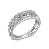 14K W/G .72 CT TW DIA BAND-GH/SI2 EURO SHANK