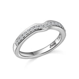 14K W/G .29 CT TW RD DB-GH/SI2