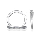 14K W/G - .23CT TW DIA BAND - GH/SI2